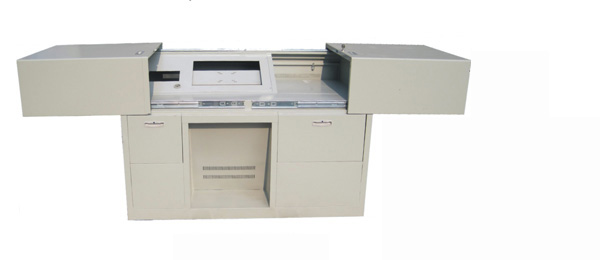 東裕DYU-8214-兩邊推1.4米多媒體鋼制講臺-多媒體教學講臺
