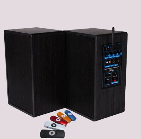 東裕DYU-8522-2.4G無線音箱話筒帶液晶屏顯示激光教鞭PPT翻頁